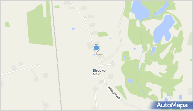Wiktorowo gmina Lubień Kujawski, Wiktorowo, mapa Wiktorowo gmina Lubień Kujawski