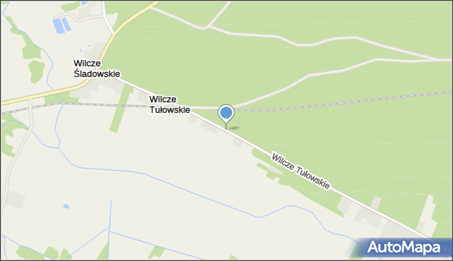 Wilcze Tułowskie, Wilcze Tułowskie, mapa Wilcze Tułowskie