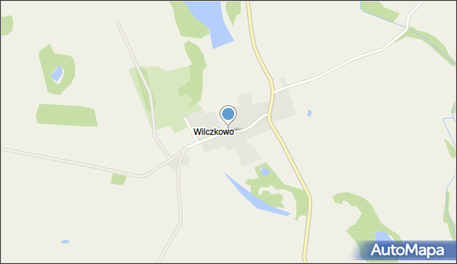 Wilczkowo gmina Brzeżno, Wilczkowo, mapa Wilczkowo gmina Brzeżno