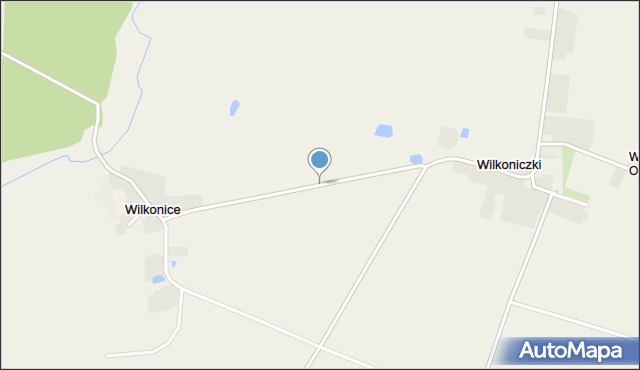 Wilkonice gmina Pępowo, Wilkonice, mapa Wilkonice gmina Pępowo