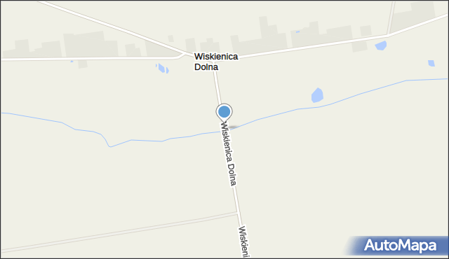 Wiskienica Dolna, Wiskienica Dolna, mapa Wiskienica Dolna