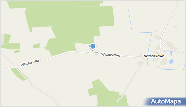 Witaszkowo, Witaszkowo, mapa Witaszkowo