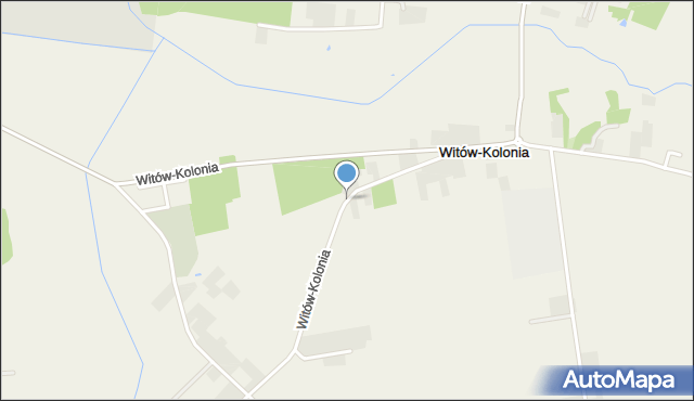Witów-Kolonia, Witów-Kolonia, mapa Witów-Kolonia