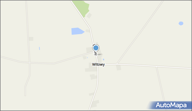 Witowy, Witowy, mapa Witowy