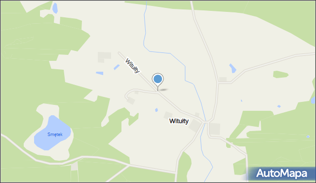 Witułty, Witułty, mapa Witułty