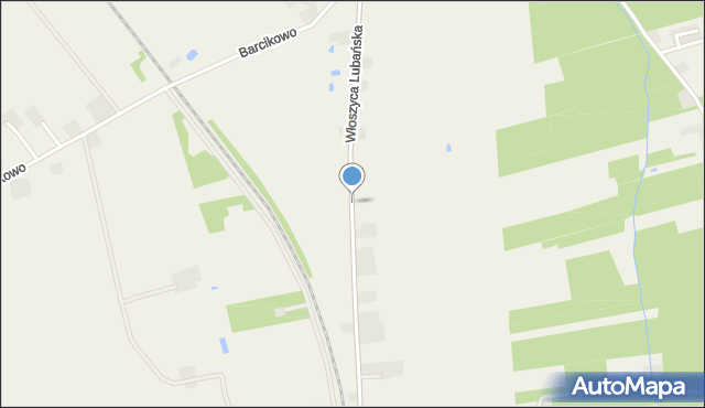 Włoszyca Lubańska, Włoszyca Lubańska, mapa Włoszyca Lubańska