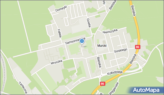 Katowice, Wojtalewicza Alojzego, mapa Katowic