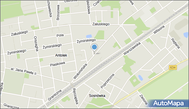 Kobyłka, Wołomińska, mapa Kobyłka