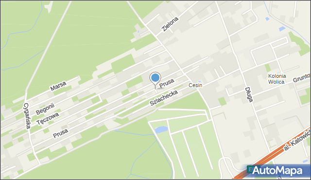 Krakowiany gmina Nadarzyn, Wolica, mapa Krakowiany gmina Nadarzyn