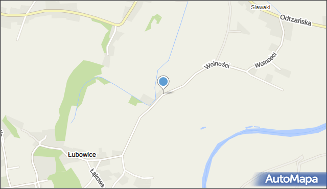 Łubowice gmina Rudnik, Wolności, mapa Łubowice gmina Rudnik