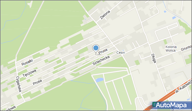 Ożarów Mazowiecki, Wolica, mapa Ożarów Mazowiecki