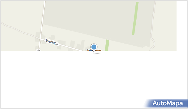 Wodąca, Wodąca, mapa Wodąca