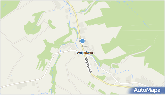 Wojtkówka, Wojtkówka, mapa Wojtkówka