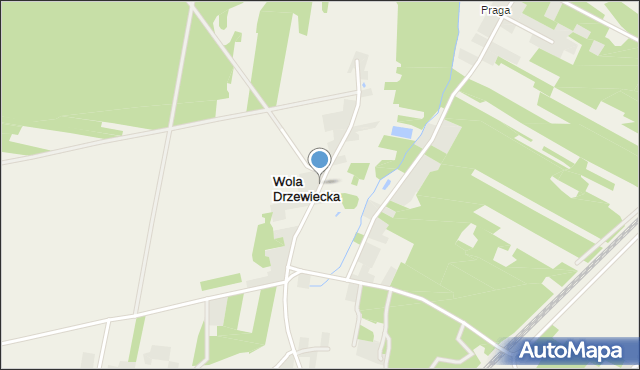 Wola Drzewiecka, Wola Drzewiecka, mapa Wola Drzewiecka