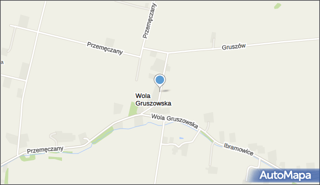 Wola Gruszowska, Wola Gruszowska, mapa Wola Gruszowska
