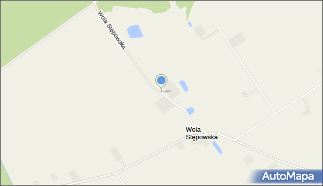 Wola Stępowska, Wola Stępowska, mapa Wola Stępowska