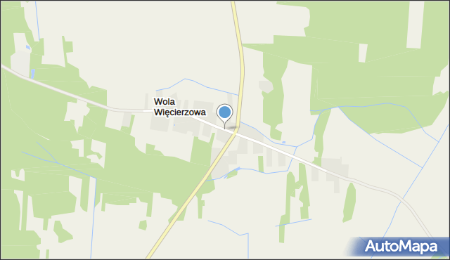 Wola Więcierzowa, Wola Więcierzowa, mapa Wola Więcierzowa