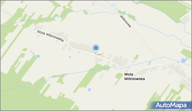 Wola Wiśniowska, Wola Wiśniowska, mapa Wola Wiśniowska