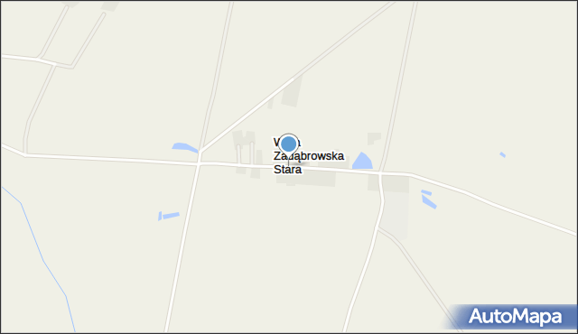Wola Zadąbrowska, Wola Zadąbrowska Stara, mapa Wola Zadąbrowska