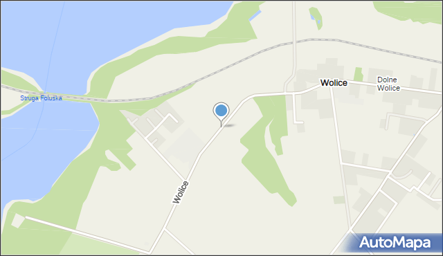 Wolice, Wolice, mapa Wolice