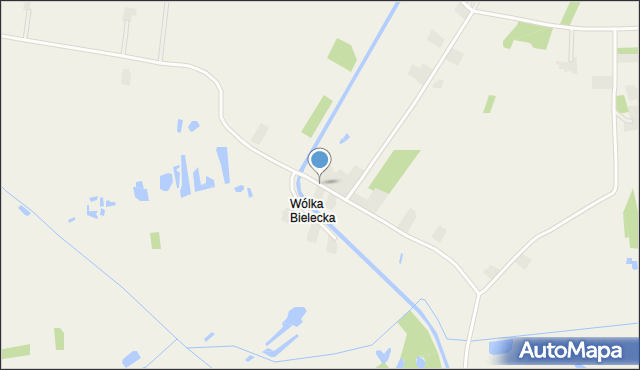 Wólka Bielecka, Wólka Bielecka, mapa Wólka Bielecka