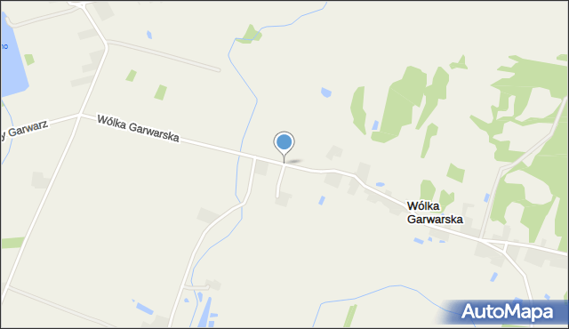 Wólka Garwarska, Wólka Garwarska, mapa Wólka Garwarska