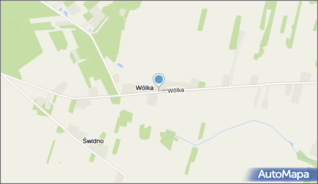Wólka gmina Wierzbno, Wólka, mapa Wólka gmina Wierzbno