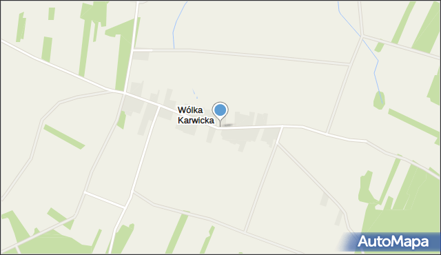 Wólka Karwicka, Wólka Karwicka, mapa Wólka Karwicka