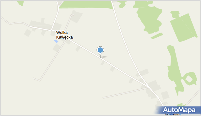 Wólka Kawęcka, Wólka Kawęcka, mapa Wólka Kawęcka