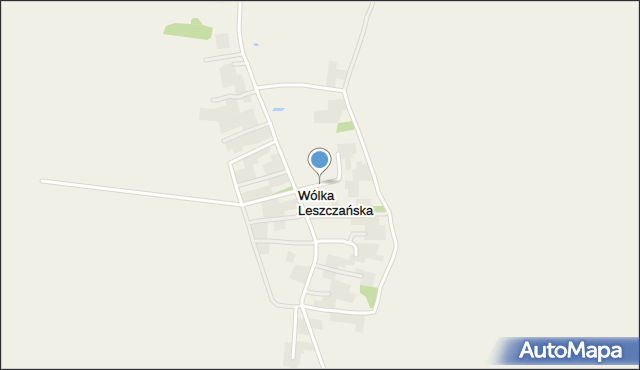 Wólka Leszczańska, Wólka Leszczańska, mapa Wólka Leszczańska