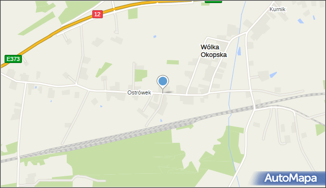 Wólka Okopska, Wólka Okopska, mapa Wólka Okopska