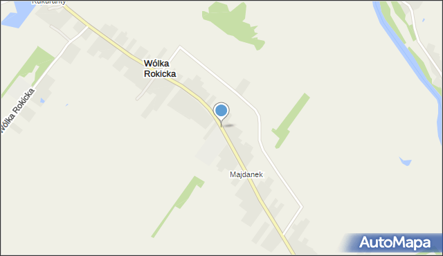 Wólka Rokicka, Wólka Rokicka, mapa Wólka Rokicka