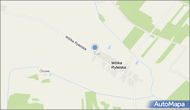 Wólka Rytelska, Wólka Rytelska, mapa Wólka Rytelska