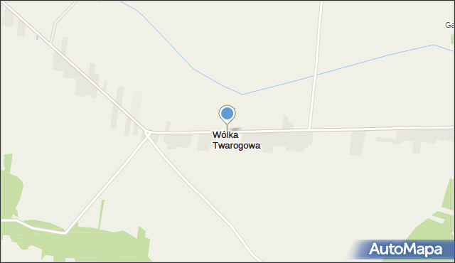 Wólka Twarogowa, Wólka Twarogowa, mapa Wólka Twarogowa