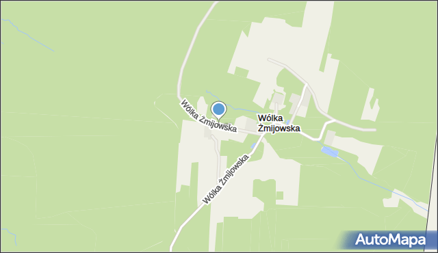 Wólka Żmijowska, Wólka Żmijowska, mapa Wólka Żmijowska