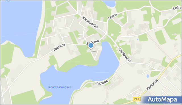 Borkowo gmina Żukowo, Wrzosowa, mapa Borkowo gmina Żukowo