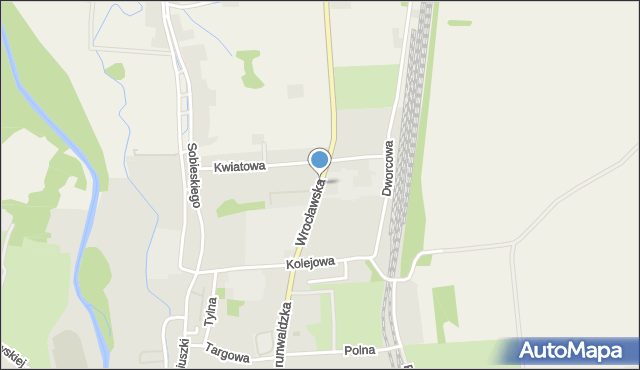 Głuchołazy, Wrocławska, mapa Głuchołazy