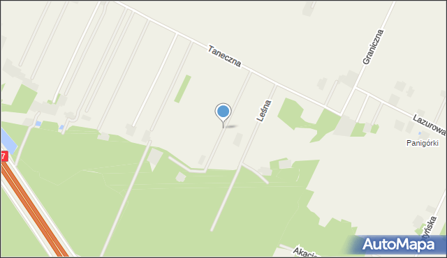 Górzno powiat garwoliński, Wrzosowa, mapa Górzno powiat garwoliński