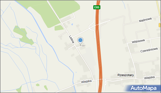 Rzeszotary gmina Miłkowice, Wrzosowa, mapa Rzeszotary gmina Miłkowice