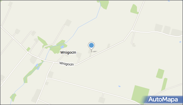 Wrogocin, Wrogocin, mapa Wrogocin