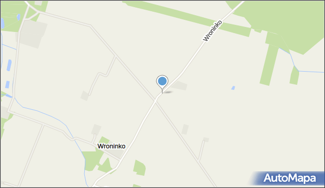 Wroninko, Wroninko, mapa Wroninko