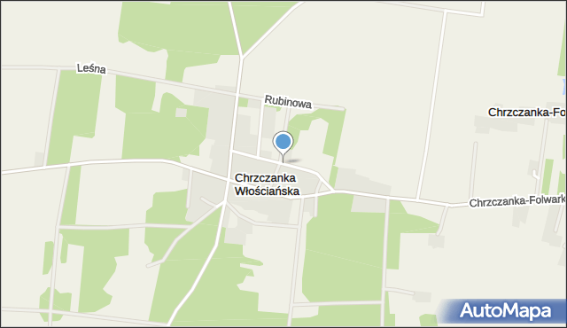 Chrzczanka Włościańska, Wspólna, mapa Chrzczanka Włościańska