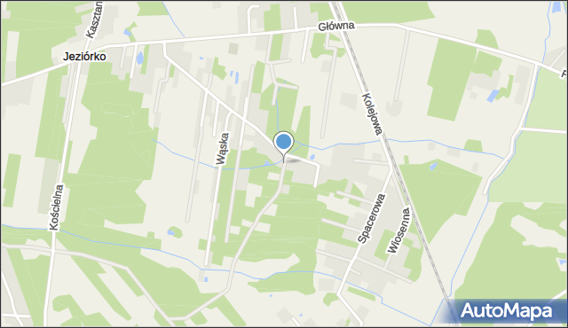 Jeziórko gmina Prażmów, Wschodnia, mapa Jeziórko gmina Prażmów