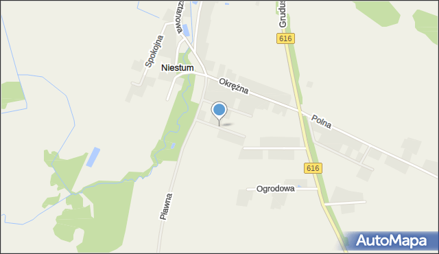 Niestum, Wspólna, mapa Niestum