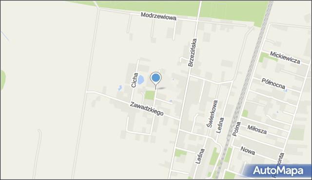 Rokiciny-Kolonia, Wspólna, mapa Rokiciny-Kolonia