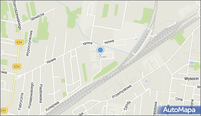 Tłuszcz powiat wołomiński, Wspólna, mapa Tłuszcz powiat wołomiński