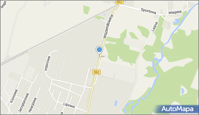 Wszemiłowice, Wszemiłowice, mapa Wszemiłowice