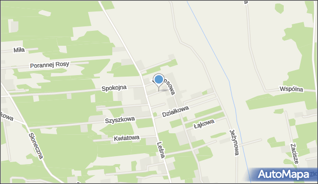Wysychy, Wspólna, mapa Wysychy