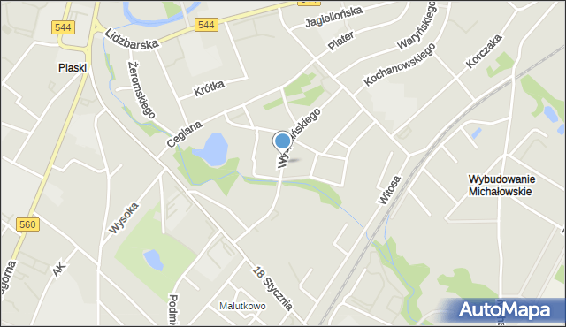 Brodnica, Wyspiańskiego Stanisława, mapa Brodnica