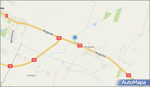 Grzymiszew, Wygoda, mapa Grzymiszew